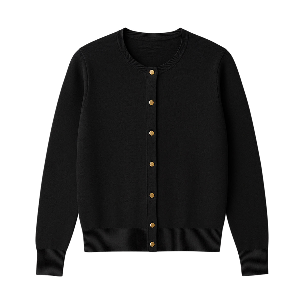 Womens Premium Button-Down Knit Cardigan Sweater