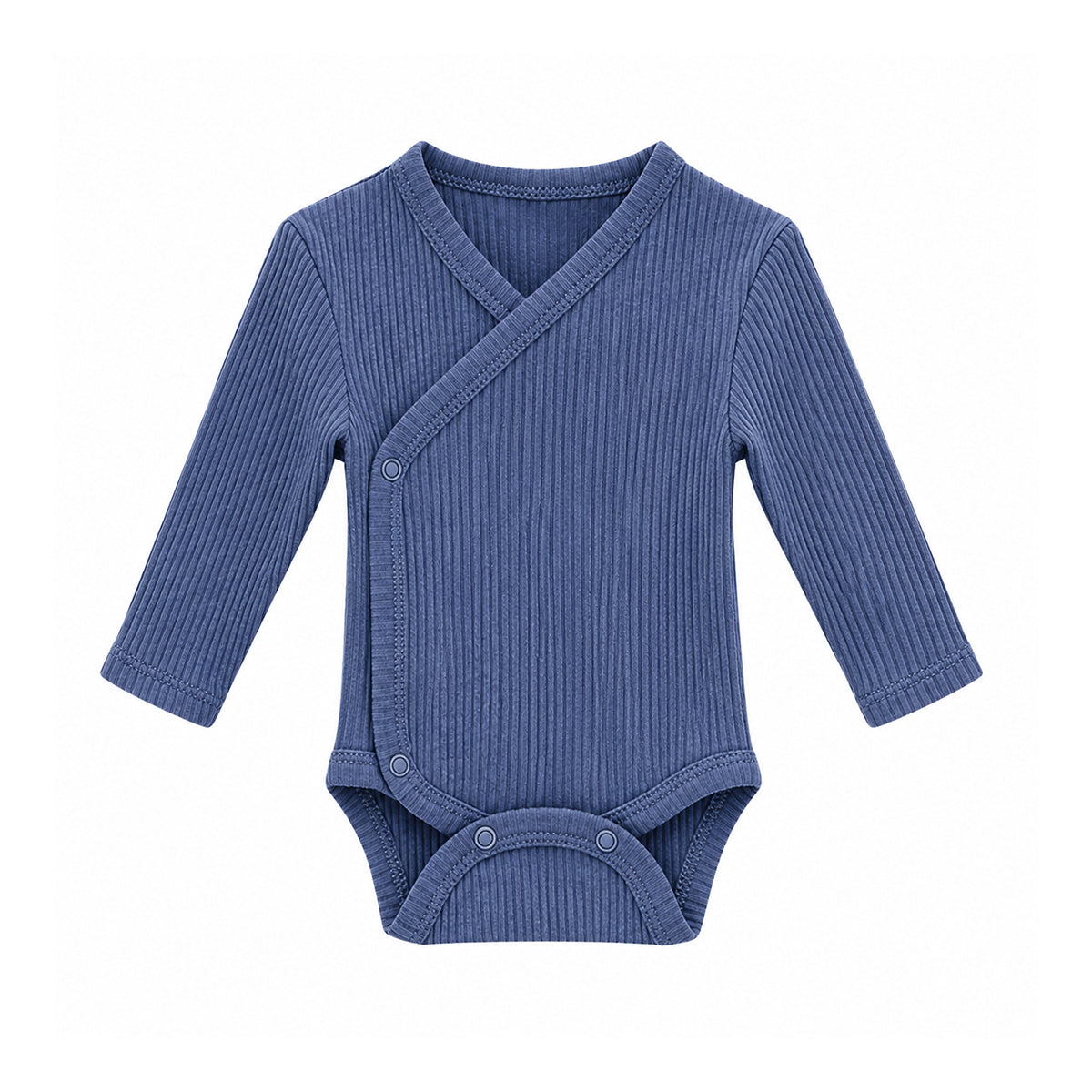 Toddler Baby Cotton Rib Long Sleeve Bodysuit Romper