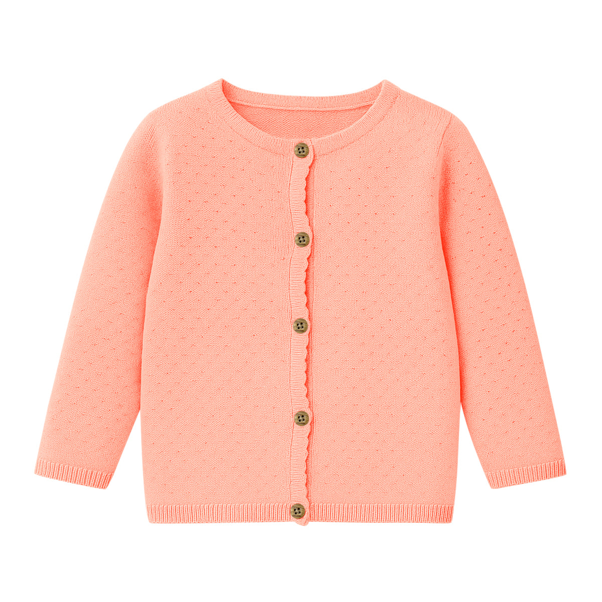 Girls Premium Soft Knit Button Cardigan