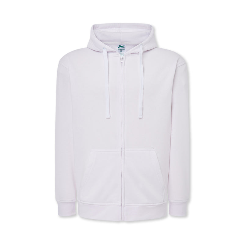 Men’s Long-sleeve Full-Zip Terry Hoodie Jacket Sweatshirt