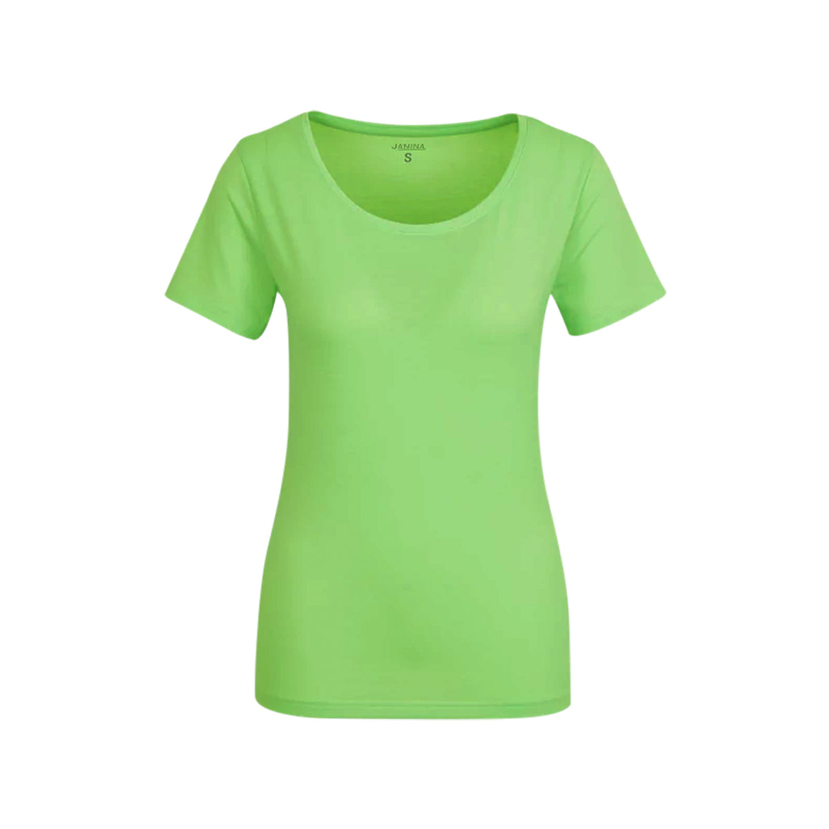 Womens Half Sleeve Round Neck Stretch T-shirt