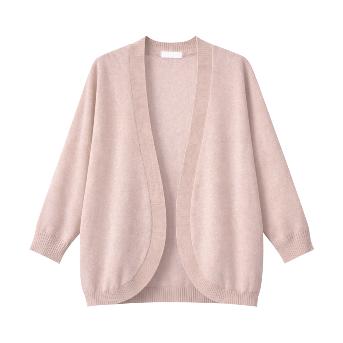 Womens Soft Knit Open-Front Lightweight Long Sleeve Cardigan