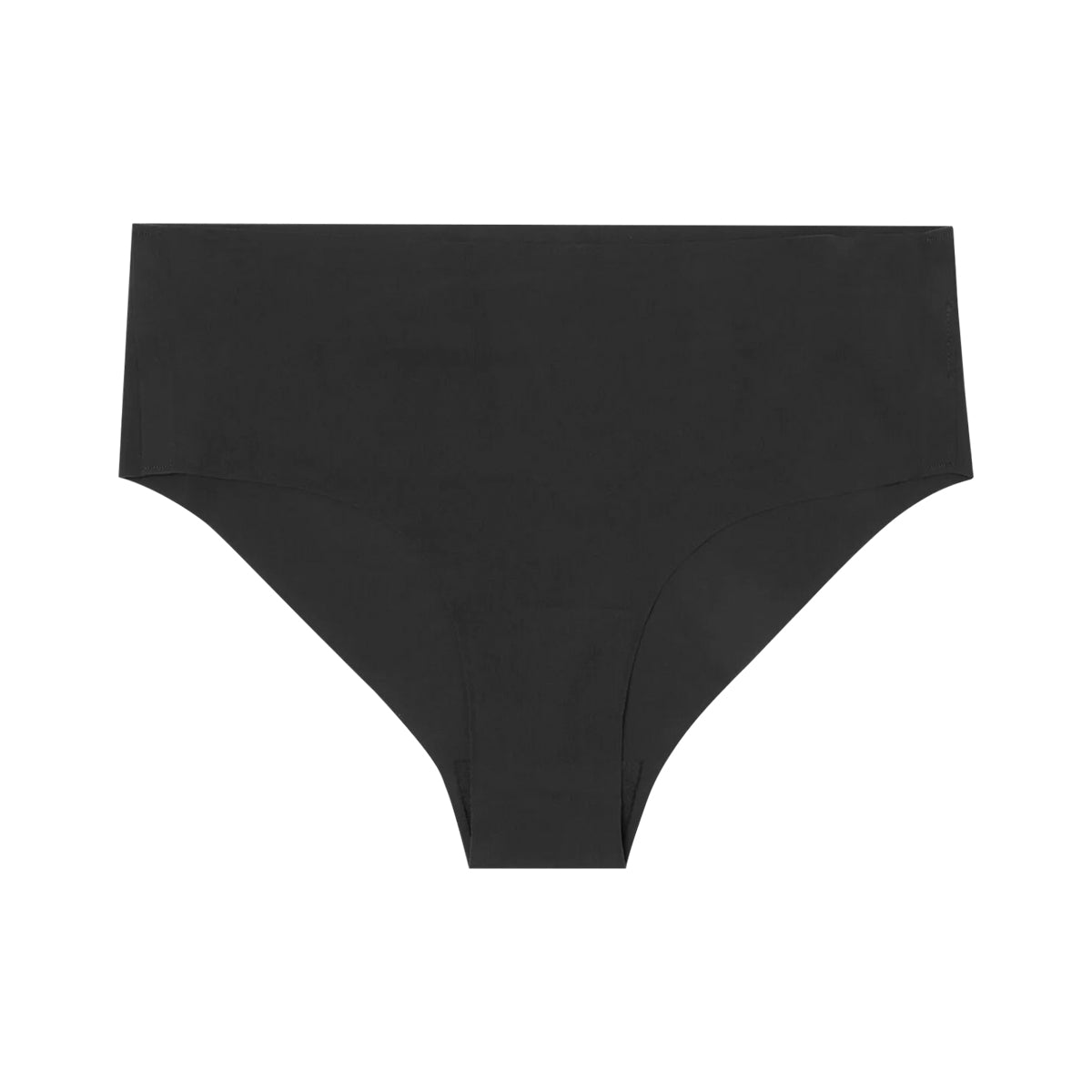 Womens Seamless Mid Rise Invisible Comfort Stretch Full Back Brief Panty