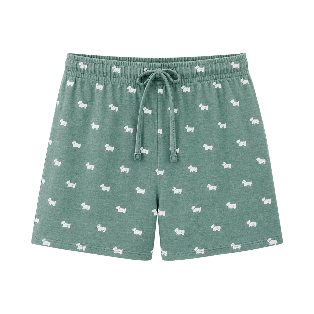 Mens Summer Soft Lightweight Printe Sleepwear Pajama Shorts