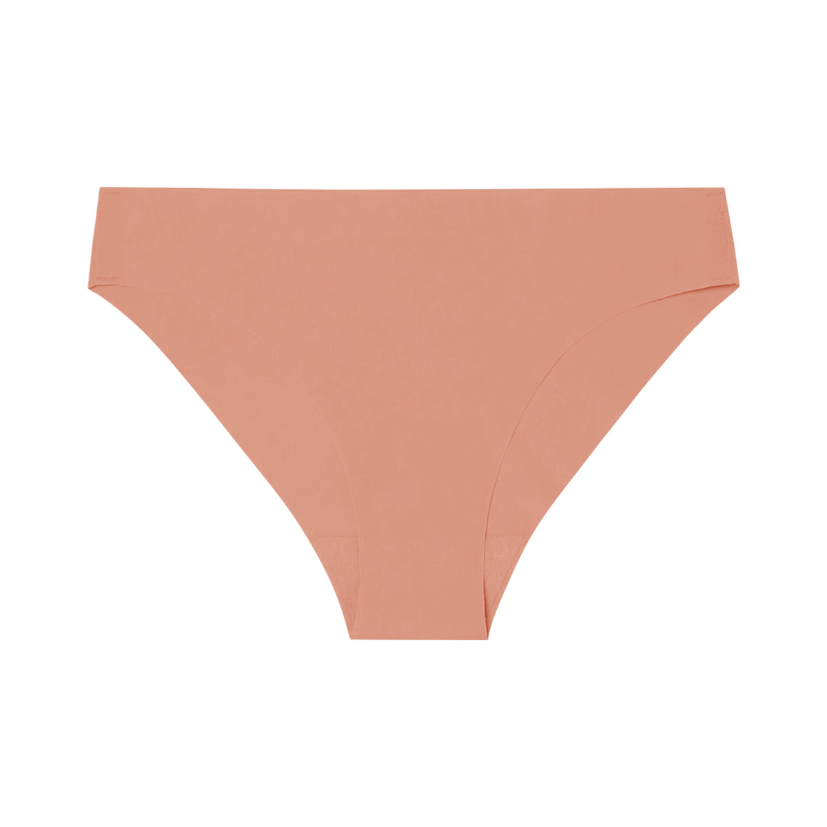 Womens Seamless Mid Rise Stretch Invisible Comfort Brief Panty