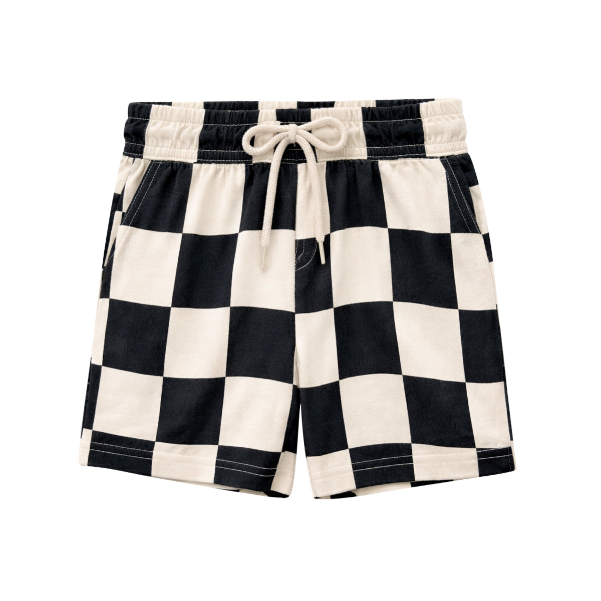 Boys Printed Cotton Summer Soft Breathable Casual Shorts With Pocket