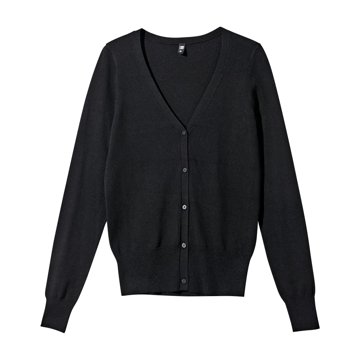 Womens Classic V-Neck Button-Down Long Sleeve Cardigan Sweater