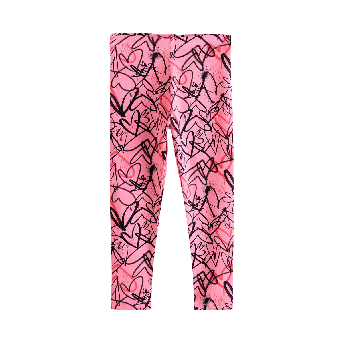 Girls Premium Cotton Jersey Printed Leggings