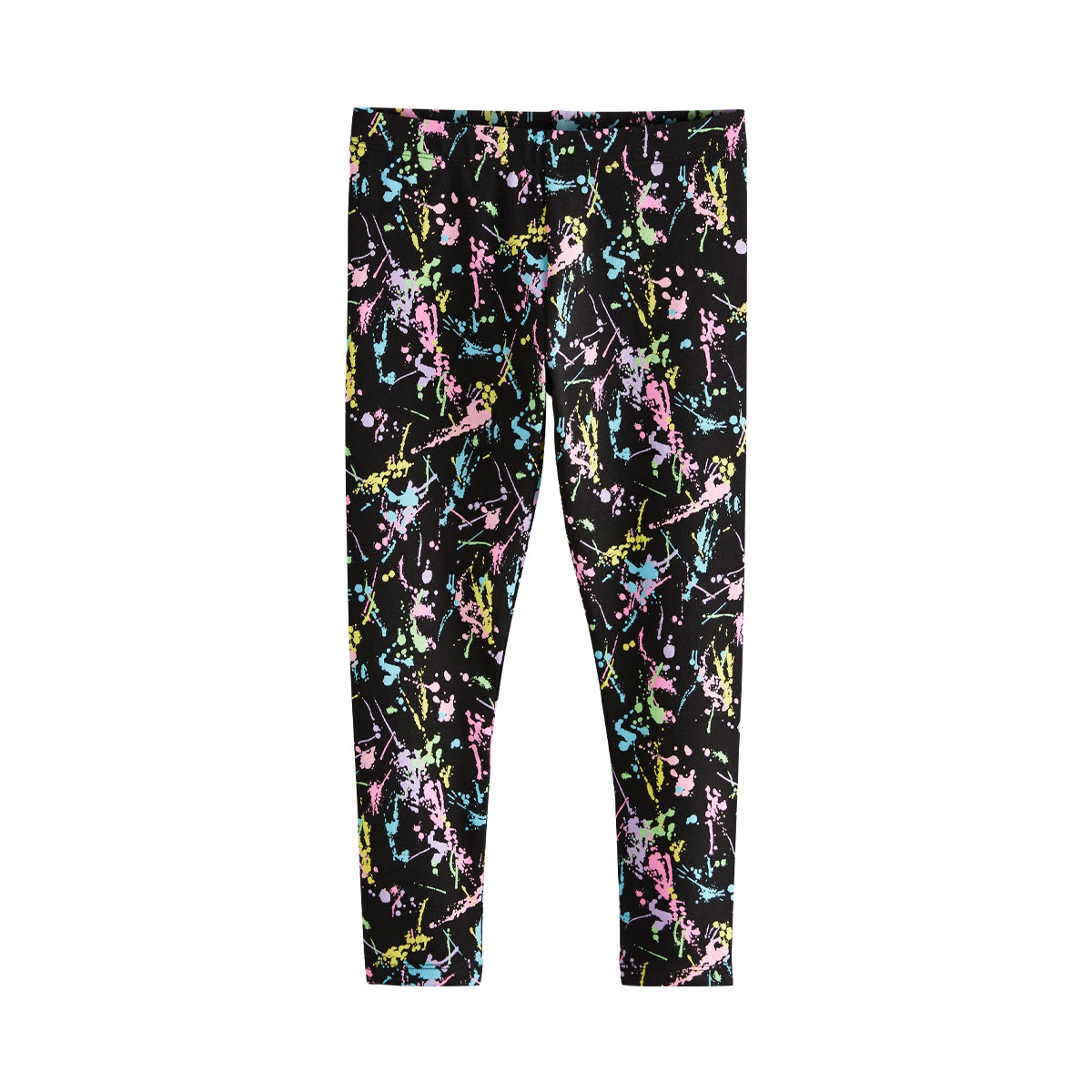 Girls Premium Cotton Jersey Printed Leggings