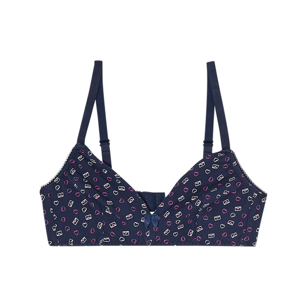 Ladies Cotton Stretch Non-Padded Triangle Bra