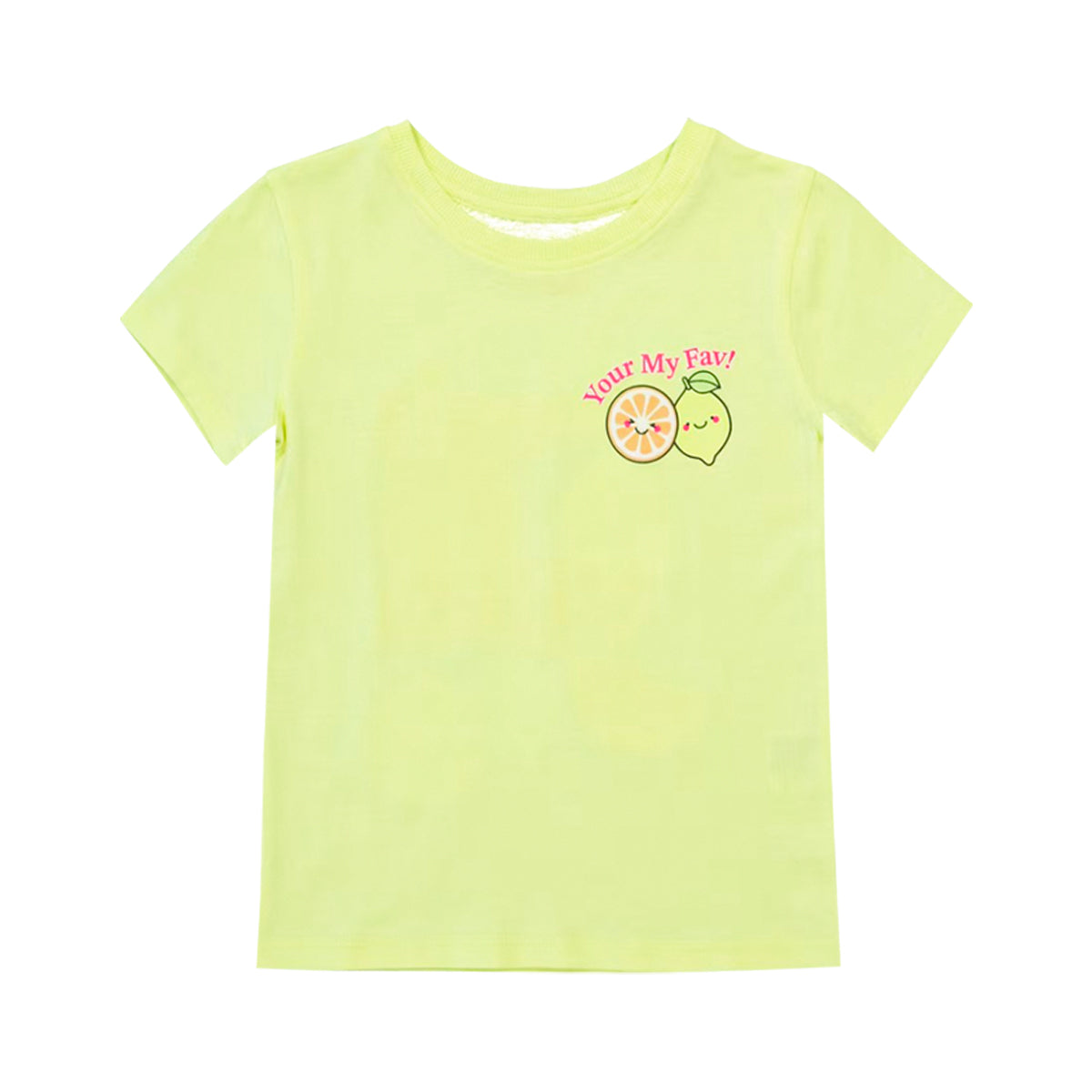 Girls Printed Soft Cotton Short Sleeve T-Shirt