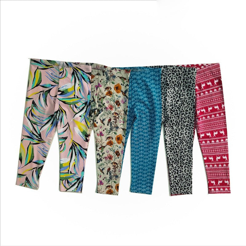 Assorted Girls Multicolor Leggings