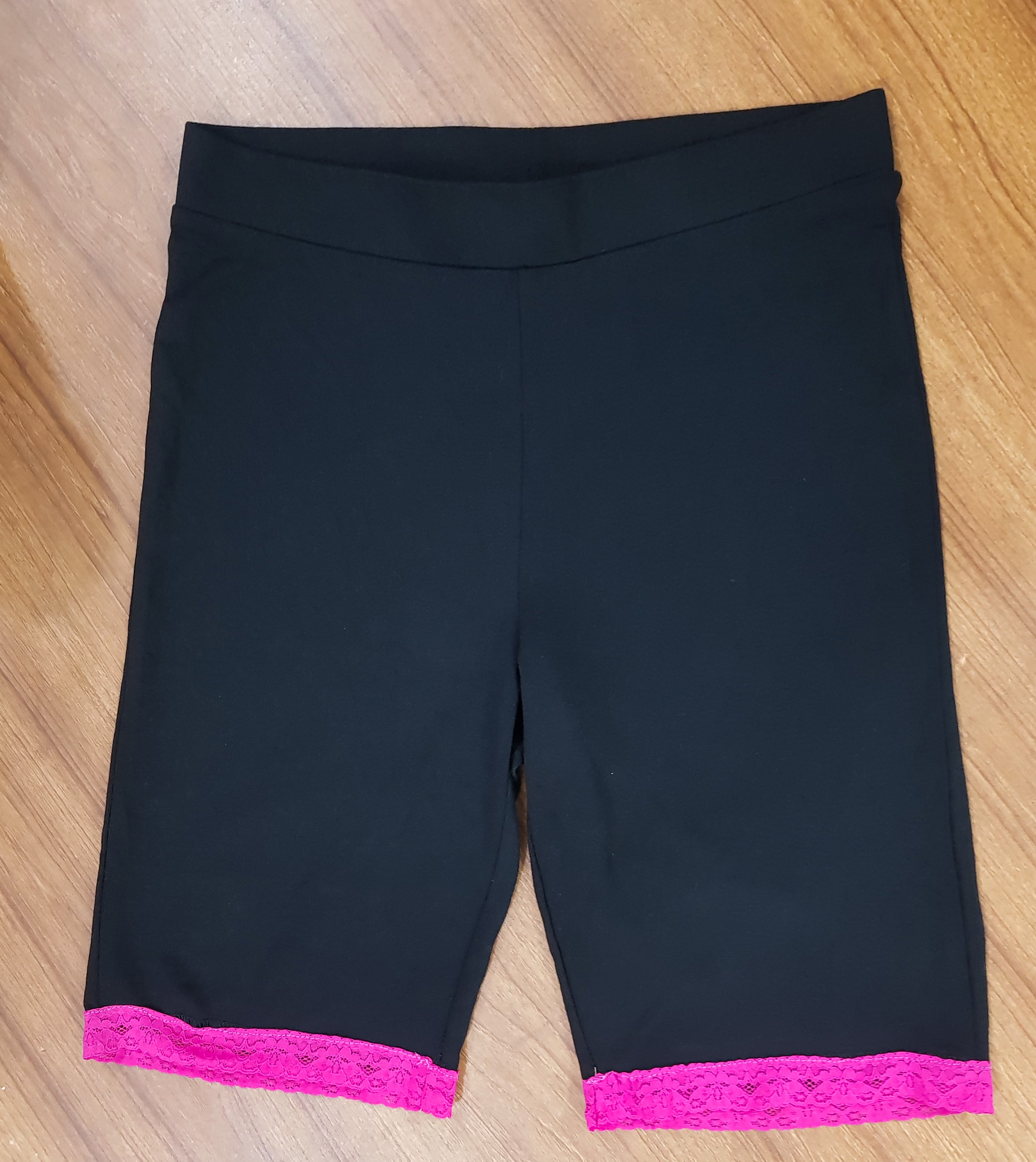 Women's Lace trim Cycling Shorts