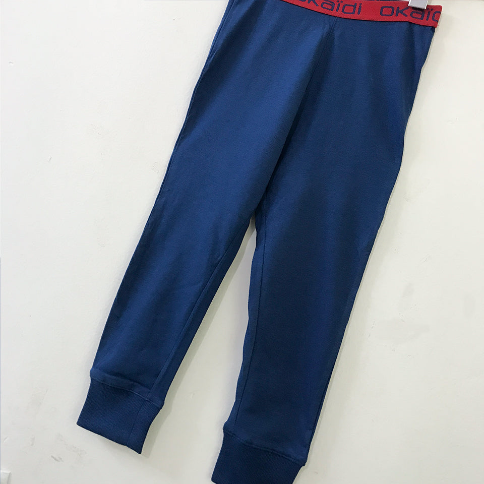 Boys Cotton Pull on Pants Trouser sweatpant