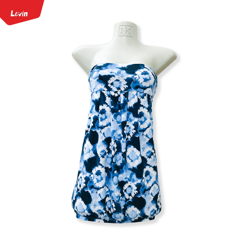 Women's Off Shoulder Cotton Boob tube top Mini Dress