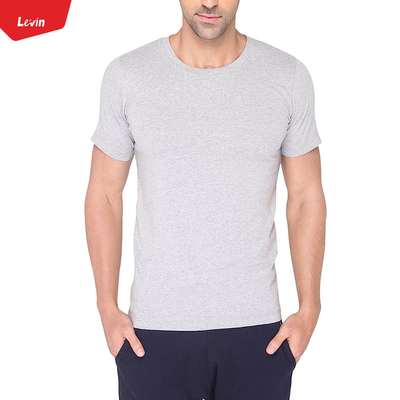Men's Summer Friendly Casual Comfortable Cotton Crew neck T-shirt 
