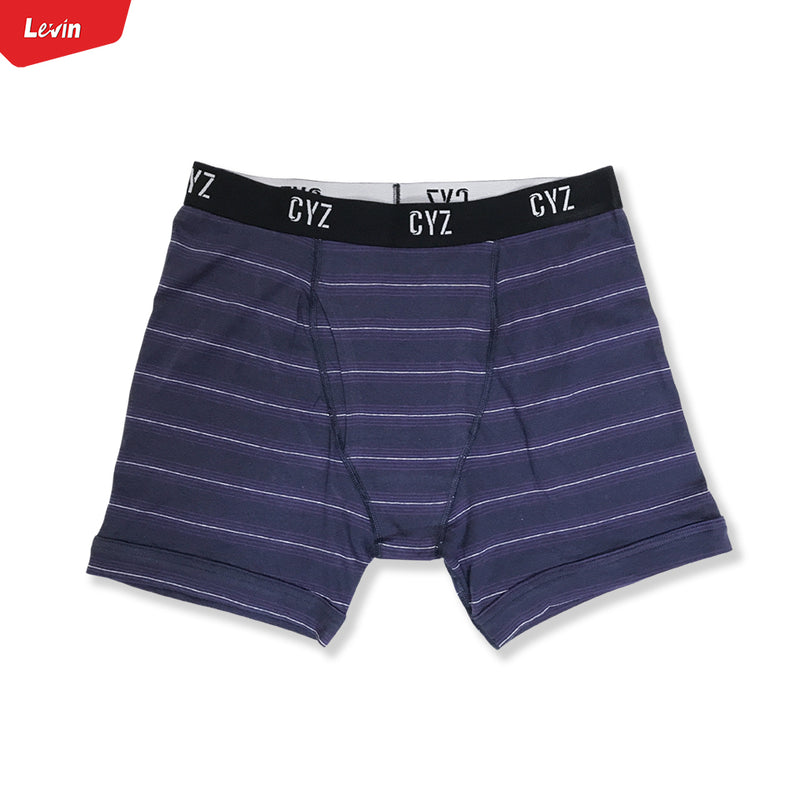 Men's Cotton Tagless High Rise Boxer Briefs With Comfort Flex Waistband