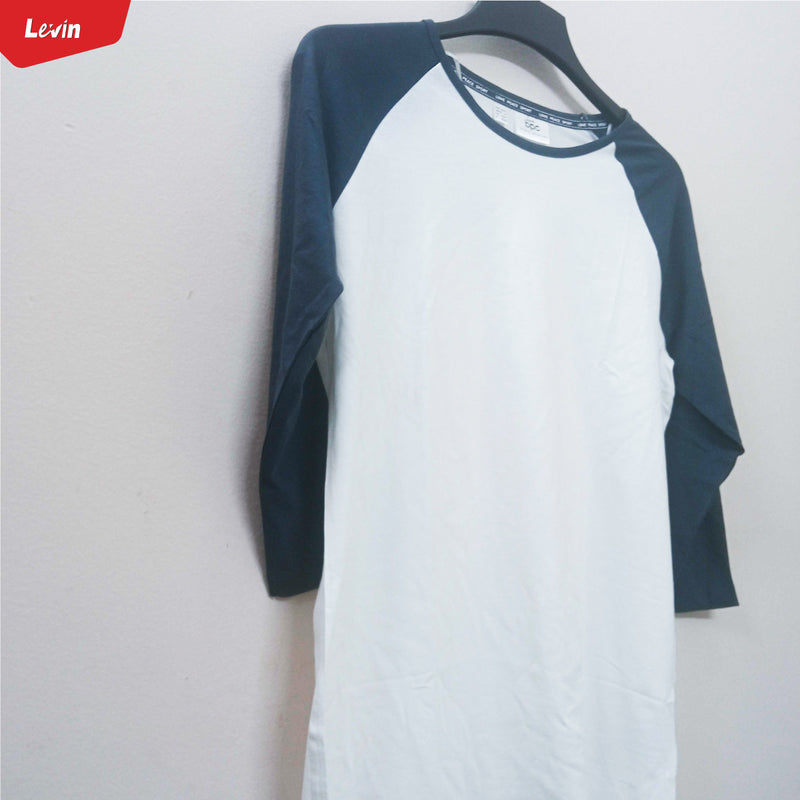 Womens 3/4 quarter Sleeve Organic Cotton T-Shirt