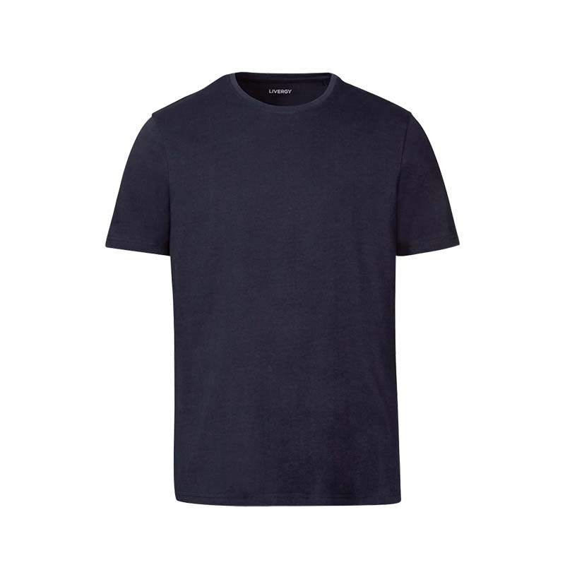 Men's Round neck Rib Structure Cotton Vest T-shirt