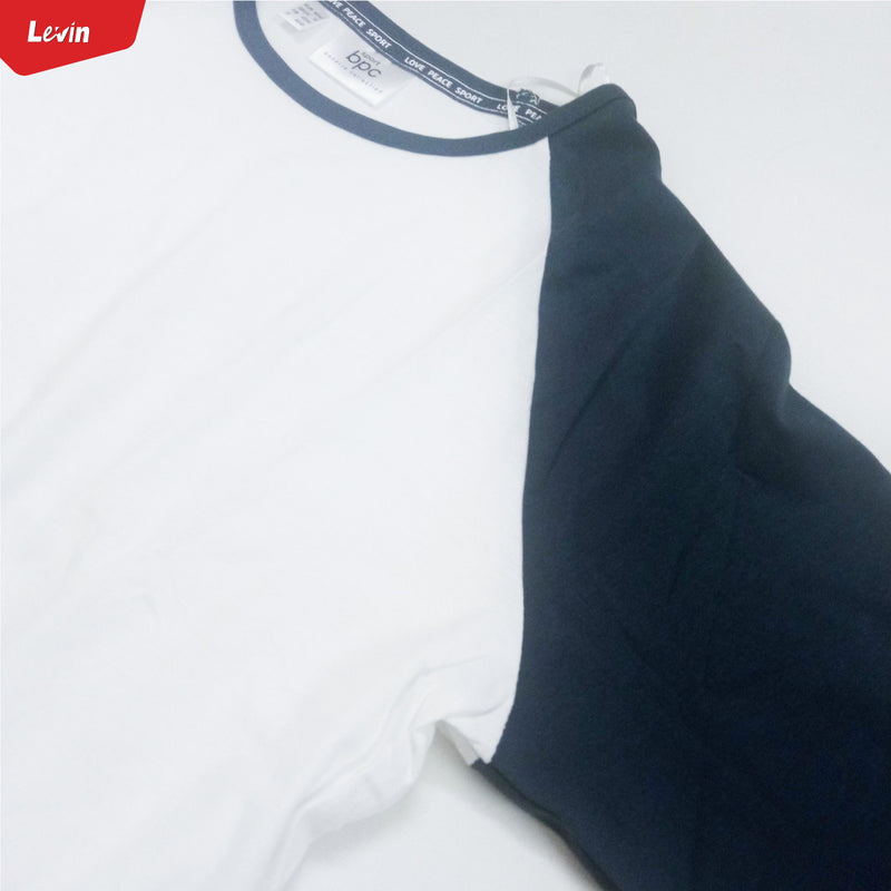Womens 3/4 quarter Sleeve Organic Cotton T-Shirt