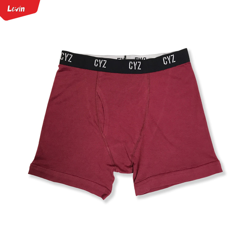 Men's Cotton Tagless High Rise Boxer Briefs With Comfort Flex Waistband
