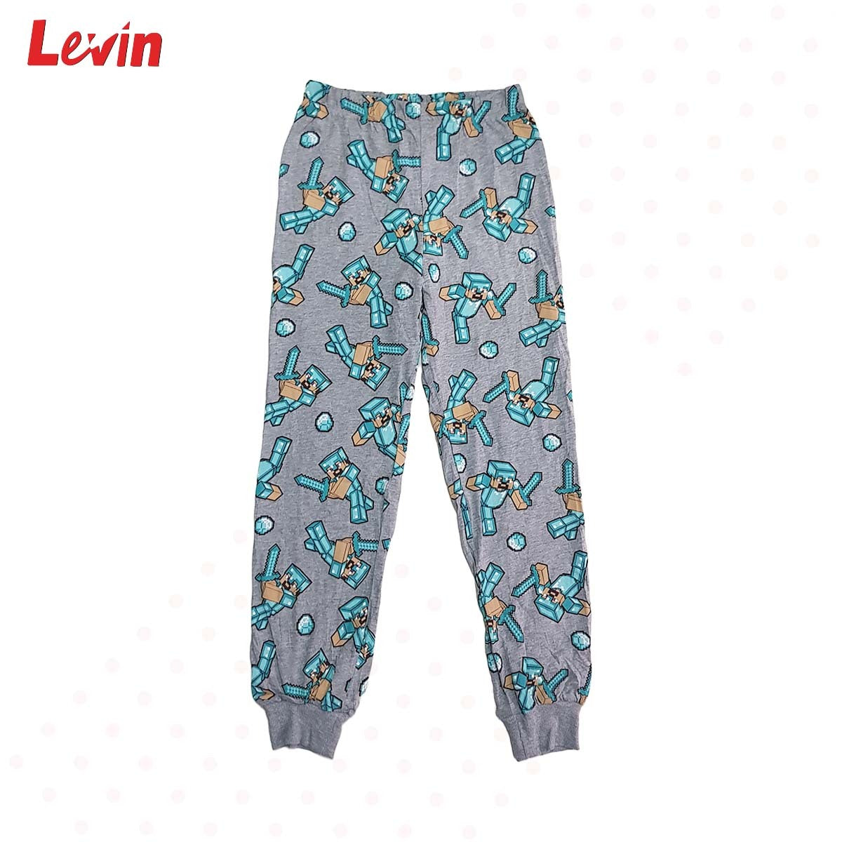 Boys  Abstract Printed Elastic Waist Cotton Pajama