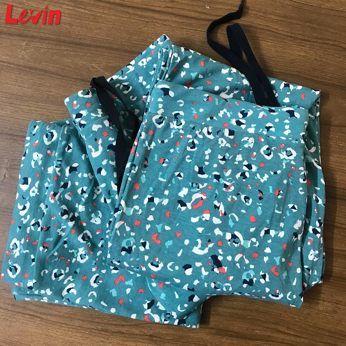 Women's Elastic Print Sleepwear Jogger Lounge Pant