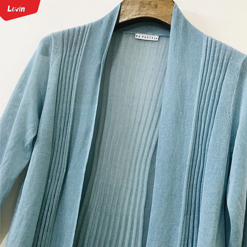 Women’s Lightweight Long Sleeve Open Front Long Cardigan Shrug
