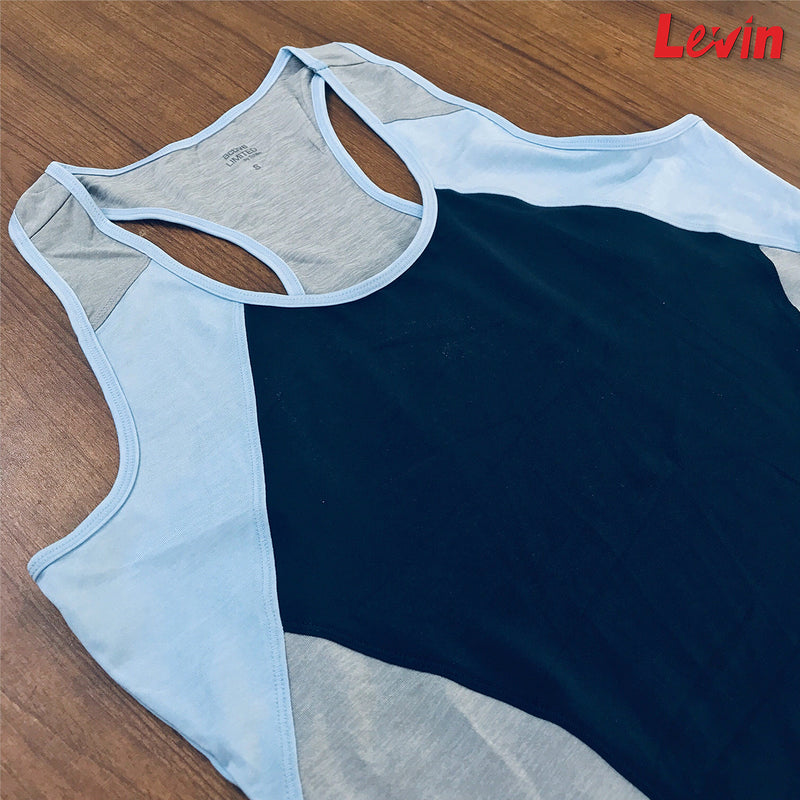 Ladies Fitness Workout Yoga Backless Athletic Tank Top