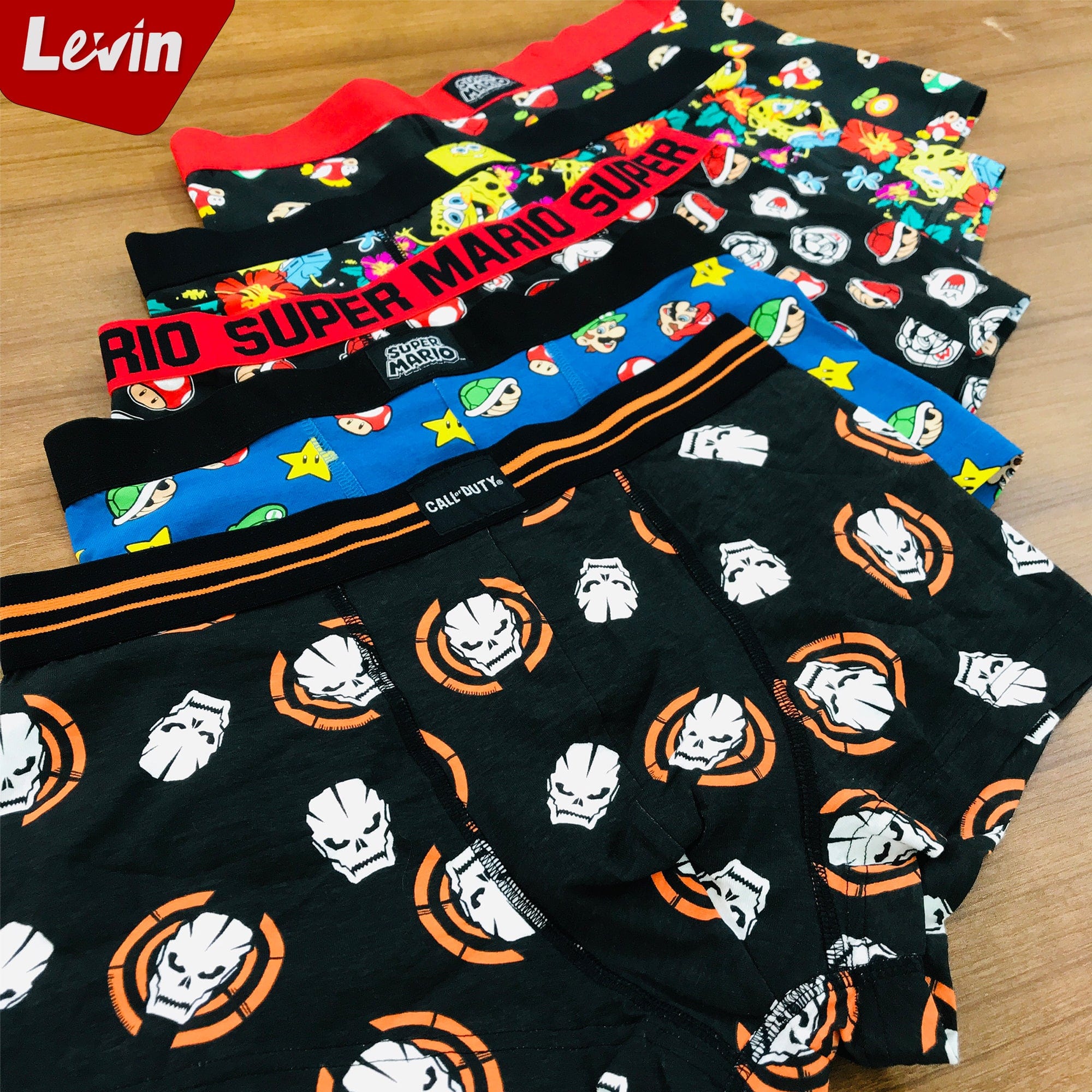 Mens Cotton Printed Boxer