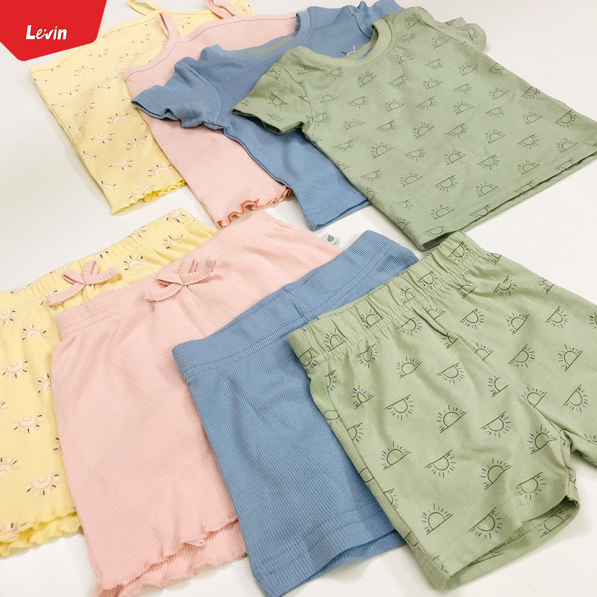 Toddler Baby’s Co-Ord  2 in 1 Summer Cotton Short Set