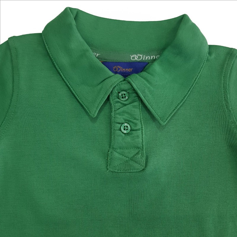 Boys Short Sleeve Cotton Polo T-Shirts