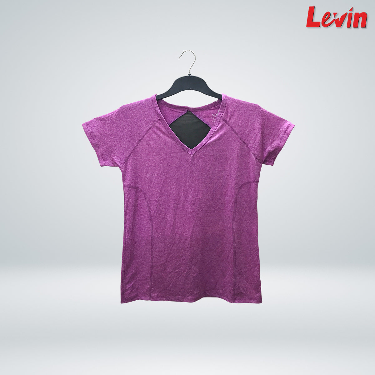 Women's Short Sleeve V-Neck Sports Gym T-Shirt