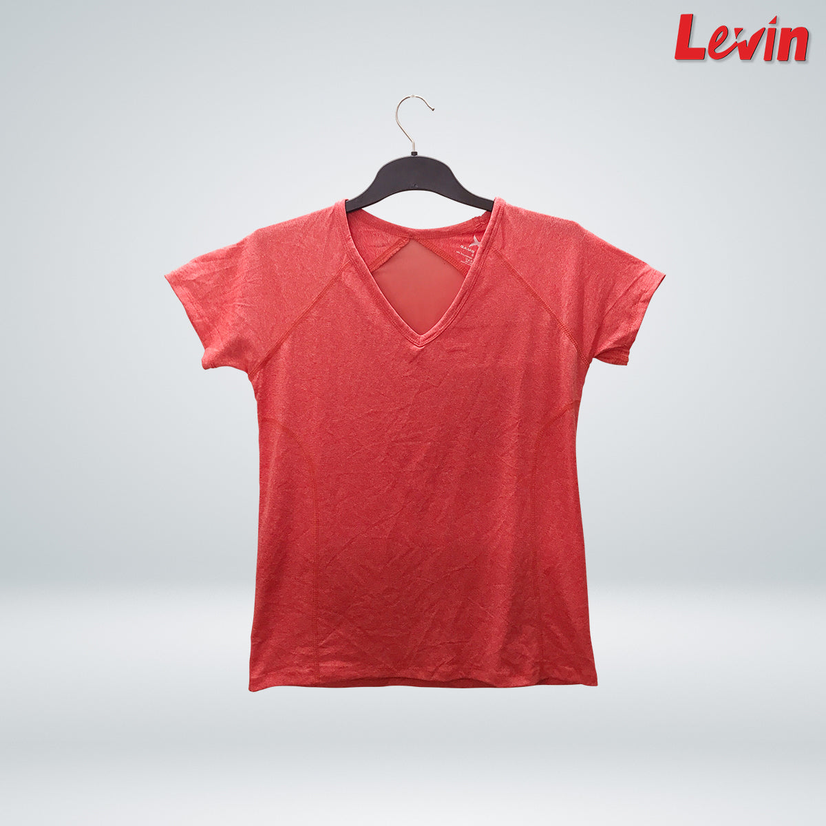 Women's Short Sleeve V-Neck Sports Gym T-Shirt