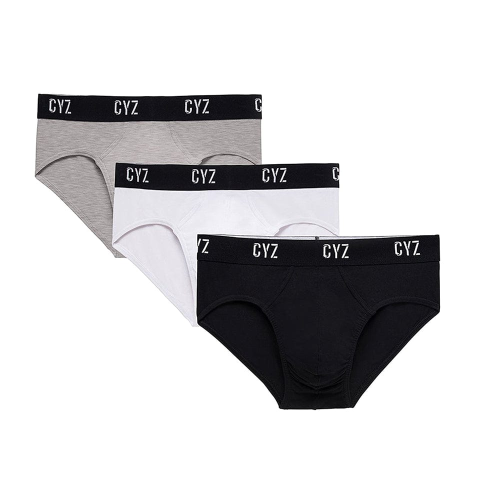 Mens Mid Rise Cotton Stretch Briefs Underwear