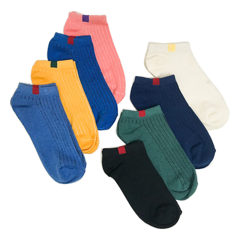 Pack of 5 Women No Show Low Cut Casual  Sneakers Ankle Socks