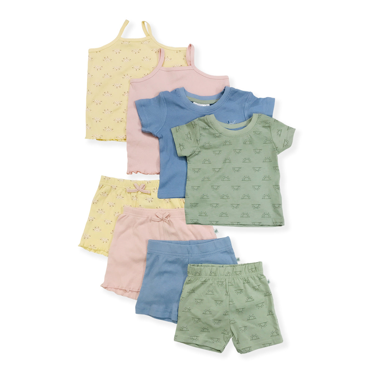 Toddler Baby’s Co-Ord  2 in 1 Summer Cotton Short Set