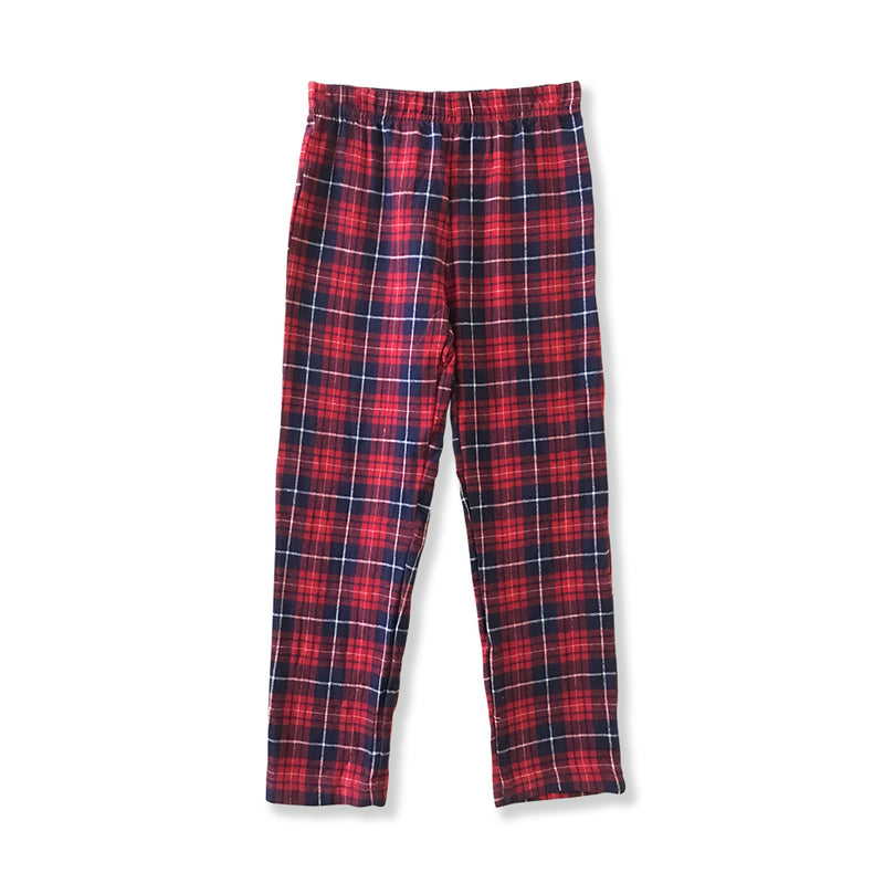 Kids Cotton Flannel Soft Brushed Lounge Pajama Pants
