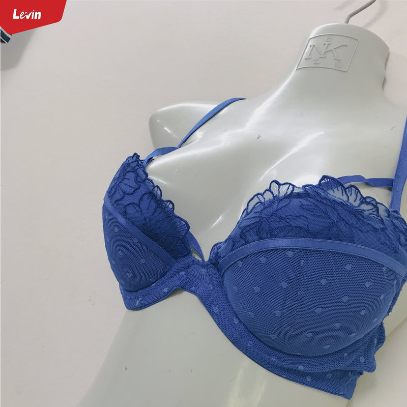 Women's Comfortable Padded Lace Push Up Bra