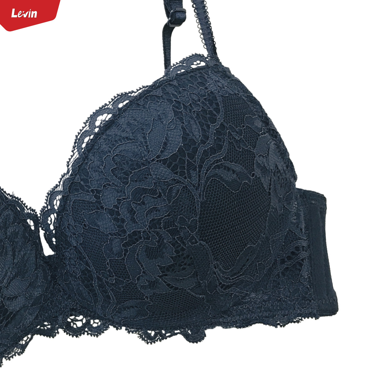 Women's Comfortable Padded Lace Push Up Bra