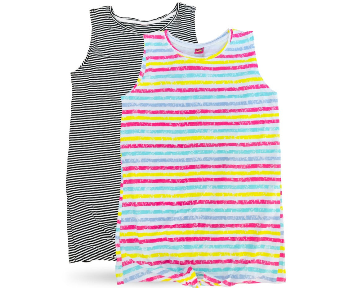 Girls Sleeveless Regular Tank Top